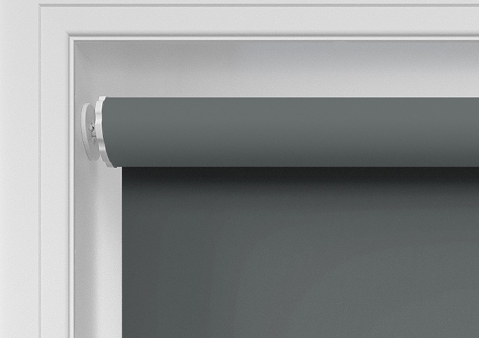 Roma (FR), Pewter - Twist&Fit Roller Blind - Image 10